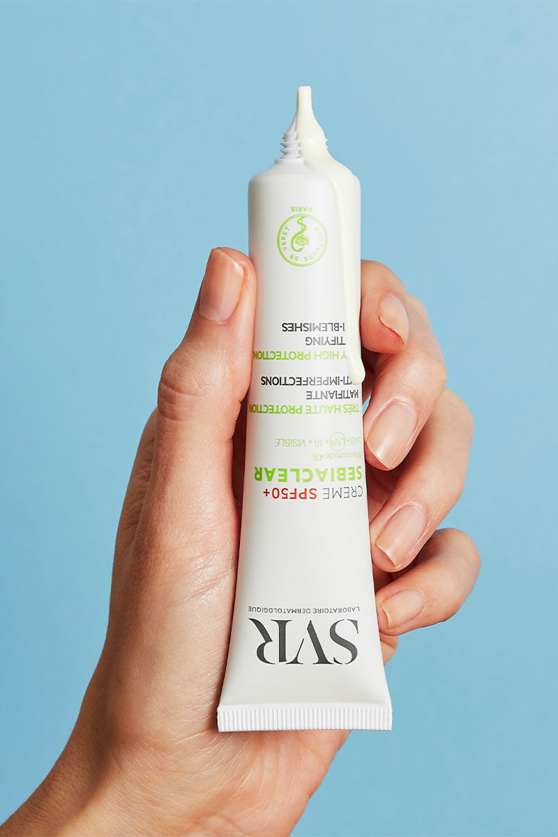 Active Gel + Creme SPF50+ de Sebiaclear
