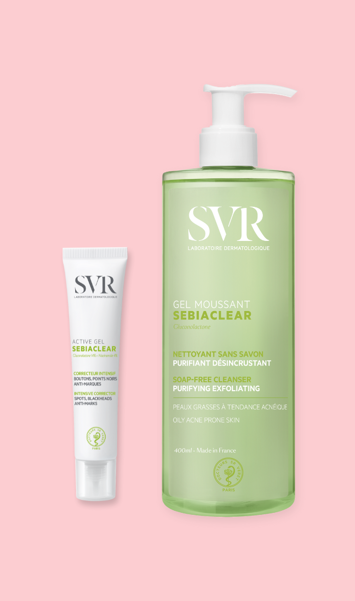 Active Gel + Gel Moussant Sebiaclear