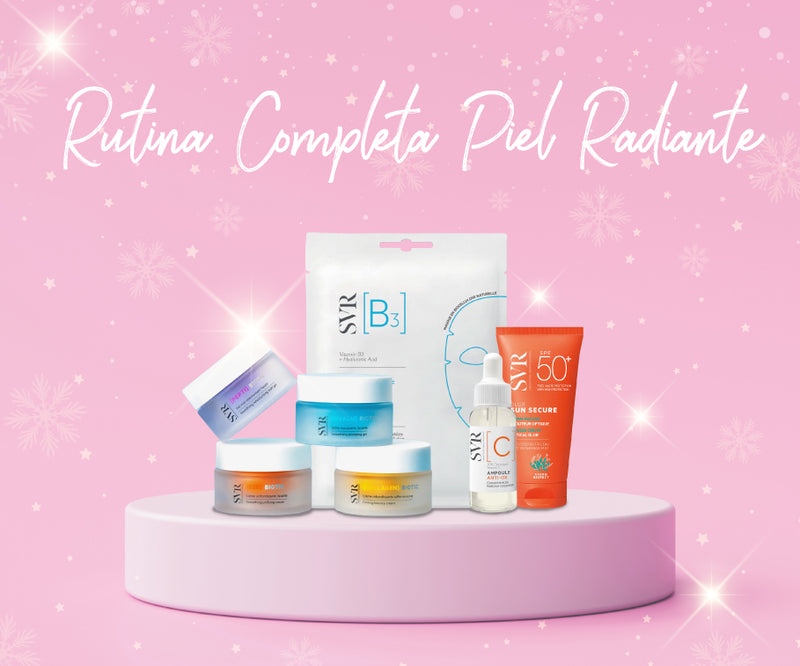 Pack regalo de skincare con productos SVR para revitalizar pieles apagadas