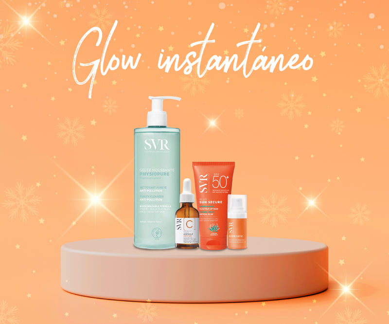 Pack regalo de skincare con productos SVR para una piel luminosa al instante